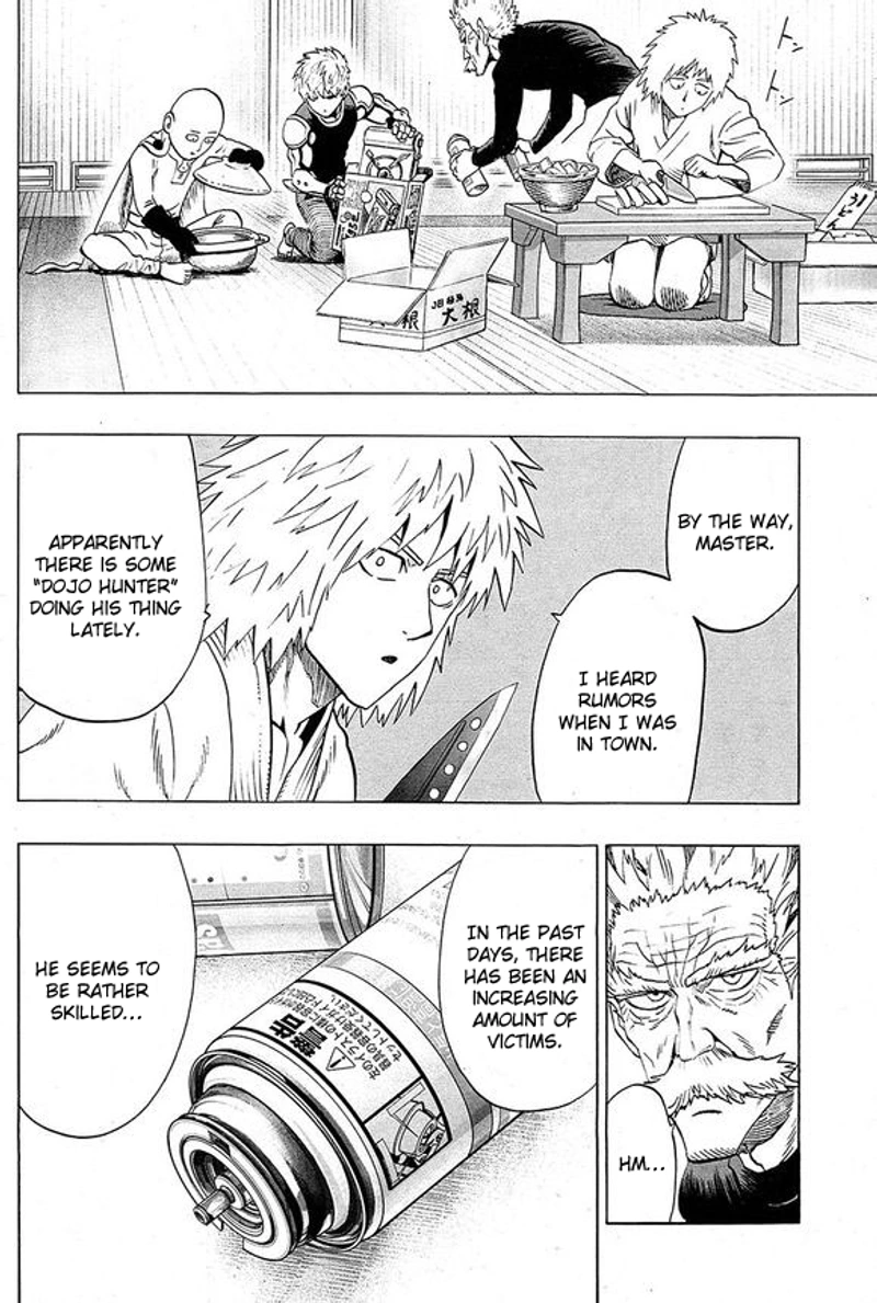 One Punch Man Manga Chapter 40.7 page 6 - Lobster | Volume 8 Extras