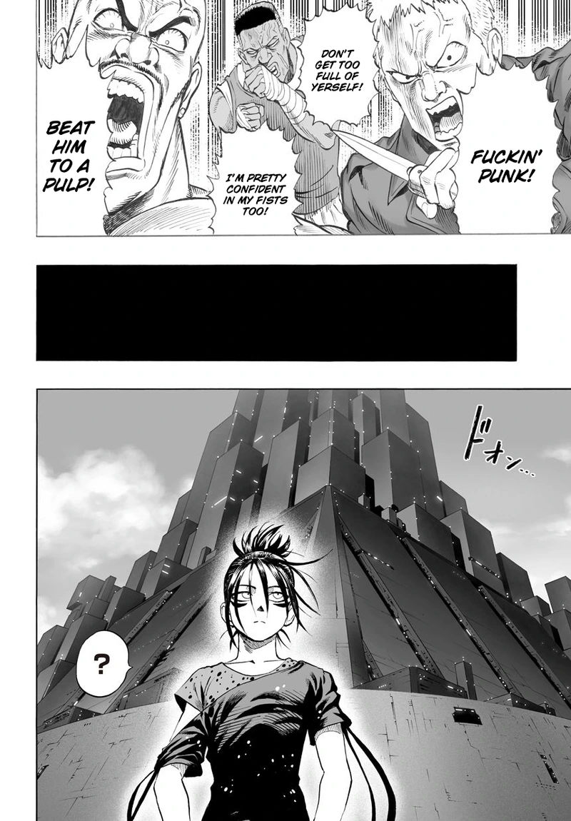 One Punch Man Manga Chapter 41 page 18 - The Man Who Wants To Be A Monster