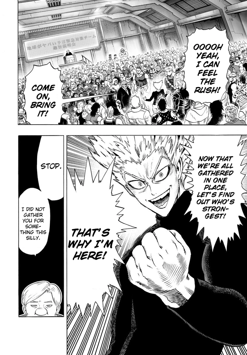 One Punch Man Manga Chapter 41 page 2 - The Man Who Wants To Be A Monster