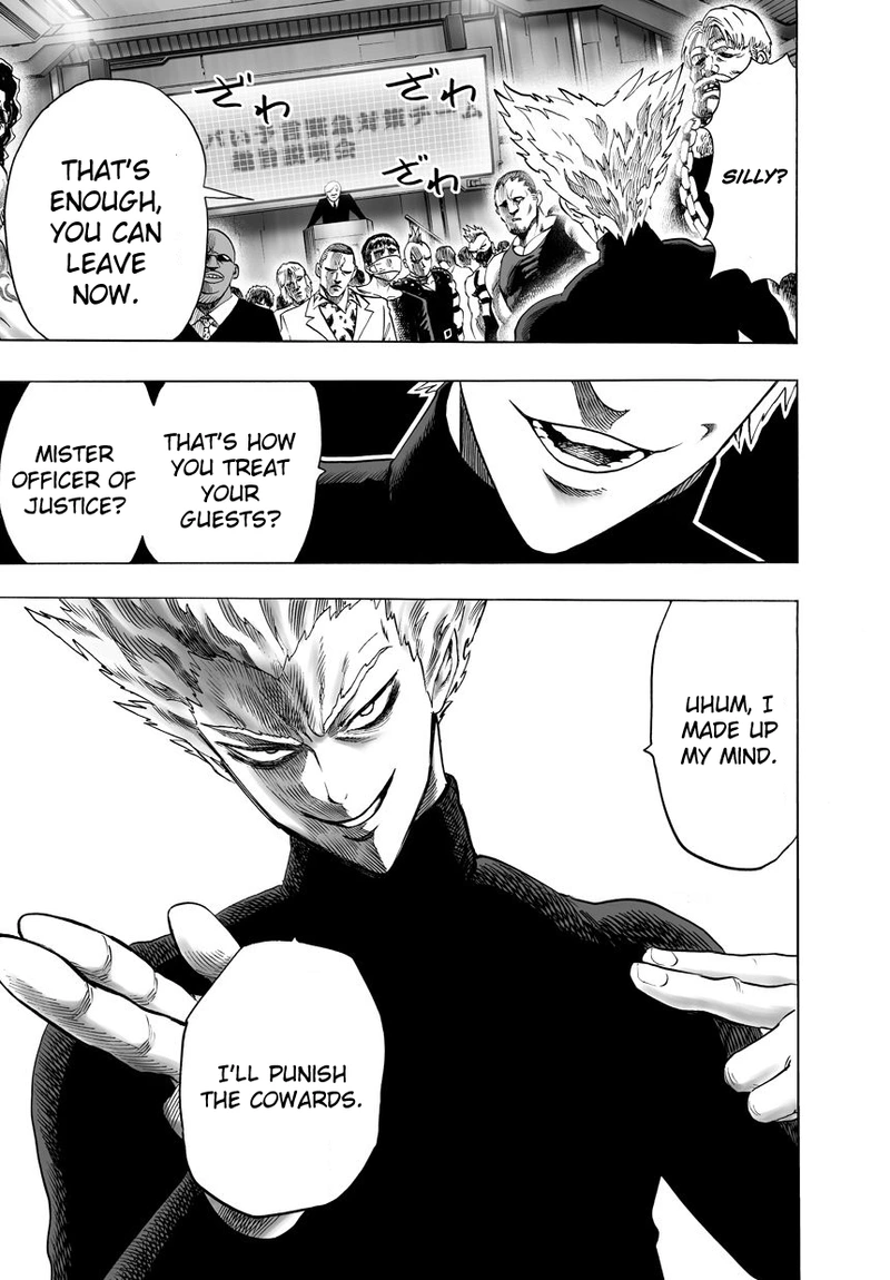 One Punch Man Manga Chapter 41 page 3 - The Man Who Wants To Be A Monster