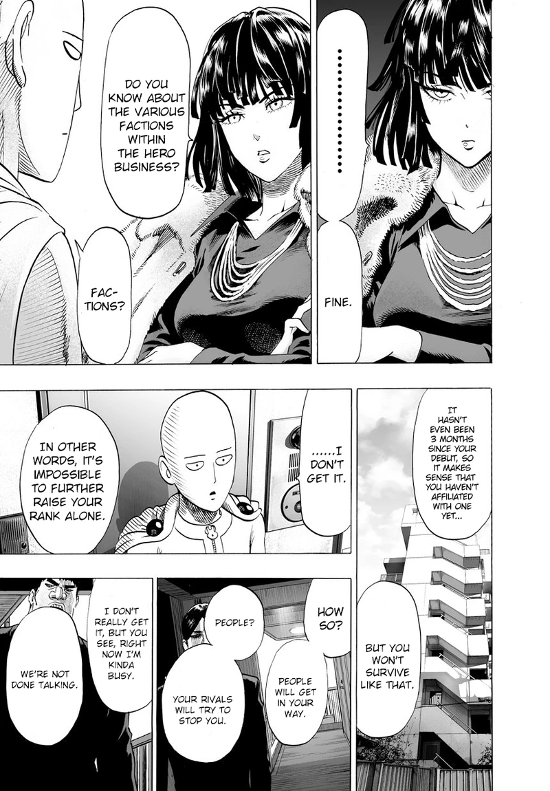 One Punch Man Manga Chapter 42 page 13 - Blizzard Group