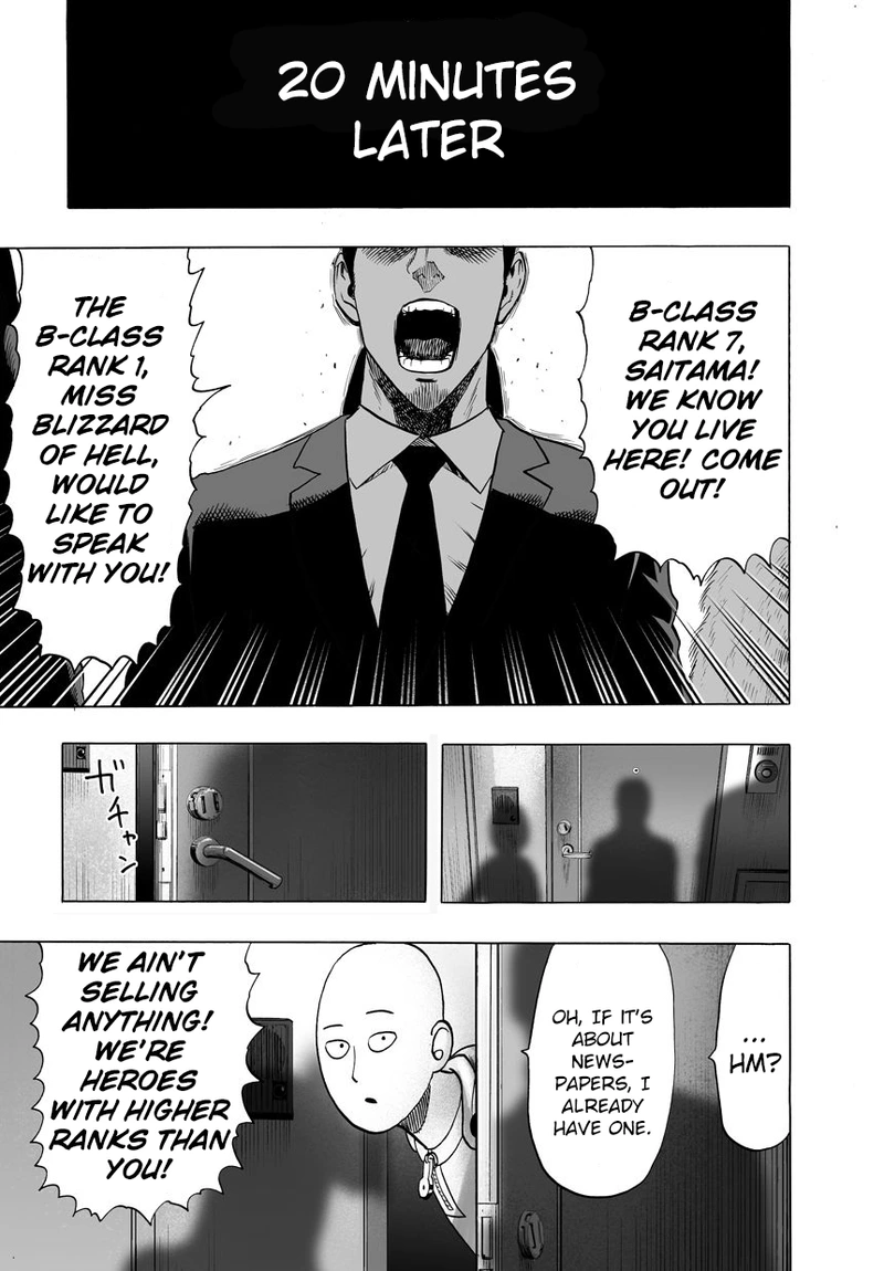 One Punch Man Manga Chapter 42 page 9 - Blizzard Group