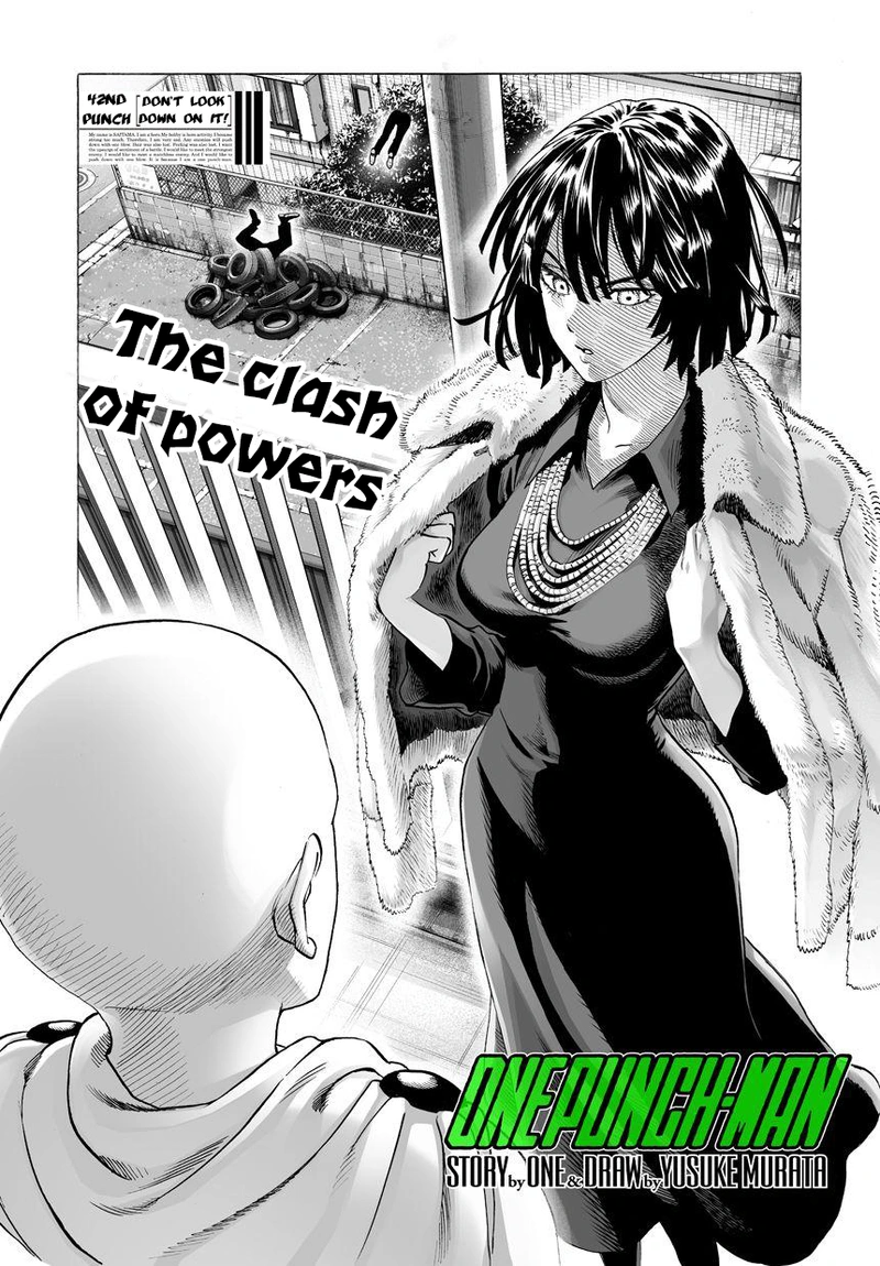 One Punch Man Manga Chapter 43 page 1 - Don't Look Down On Heroes!