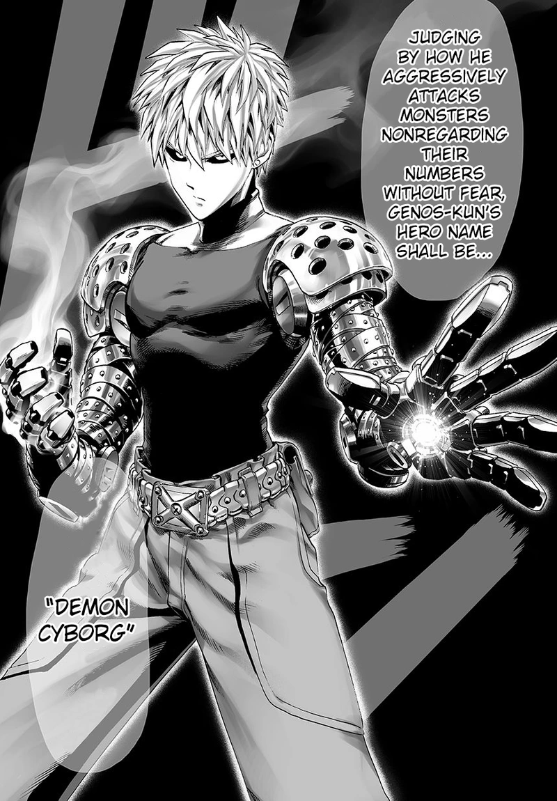 One Punch Man Manga Chapter 45 page 19 - Hero Name