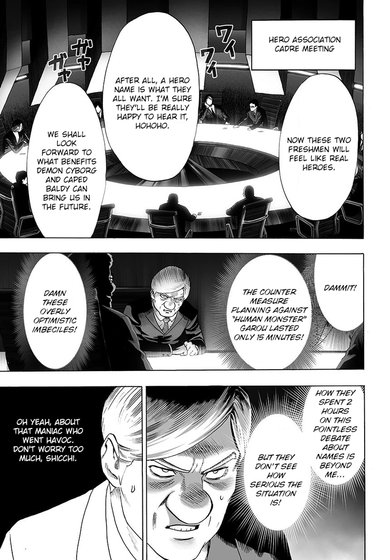 One Punch Man Manga Chapter 45 page 21 - Hero Name