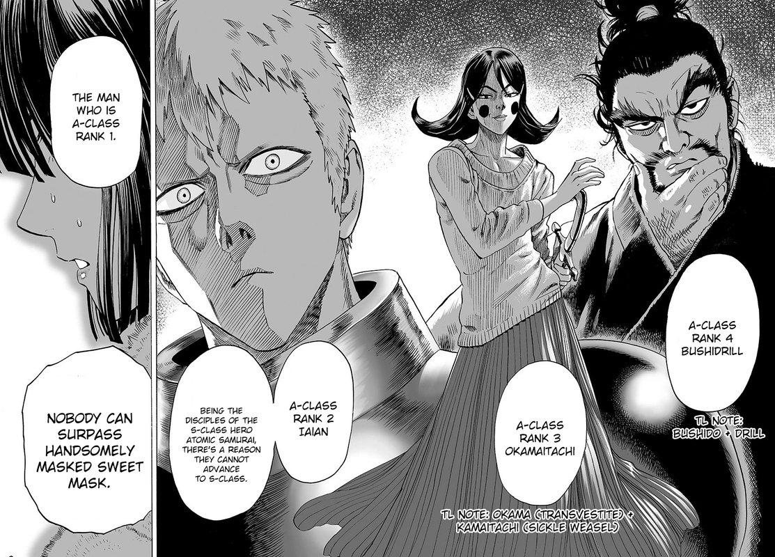 One Punch Man Manga Chapter 45 page 6 - Hero Name