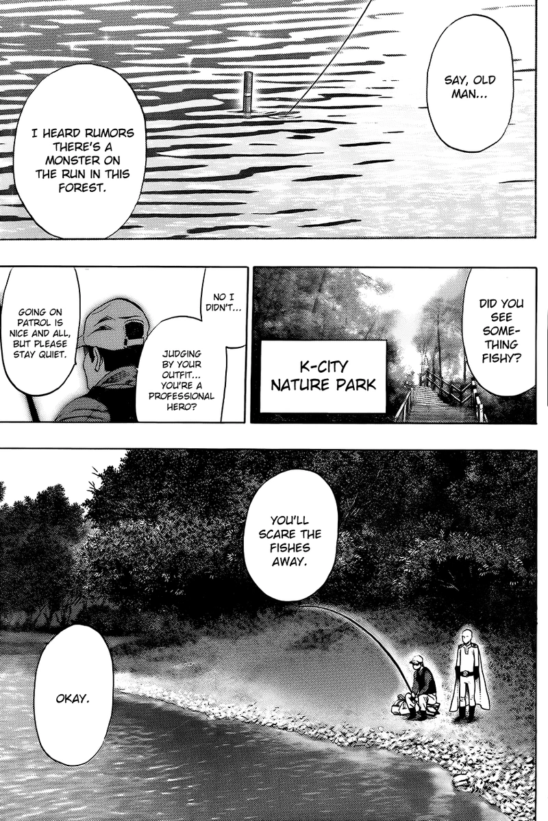 One Punch Man Manga Chapter 47.6 page 3 - Catch & Smash | Volume 9 Extras