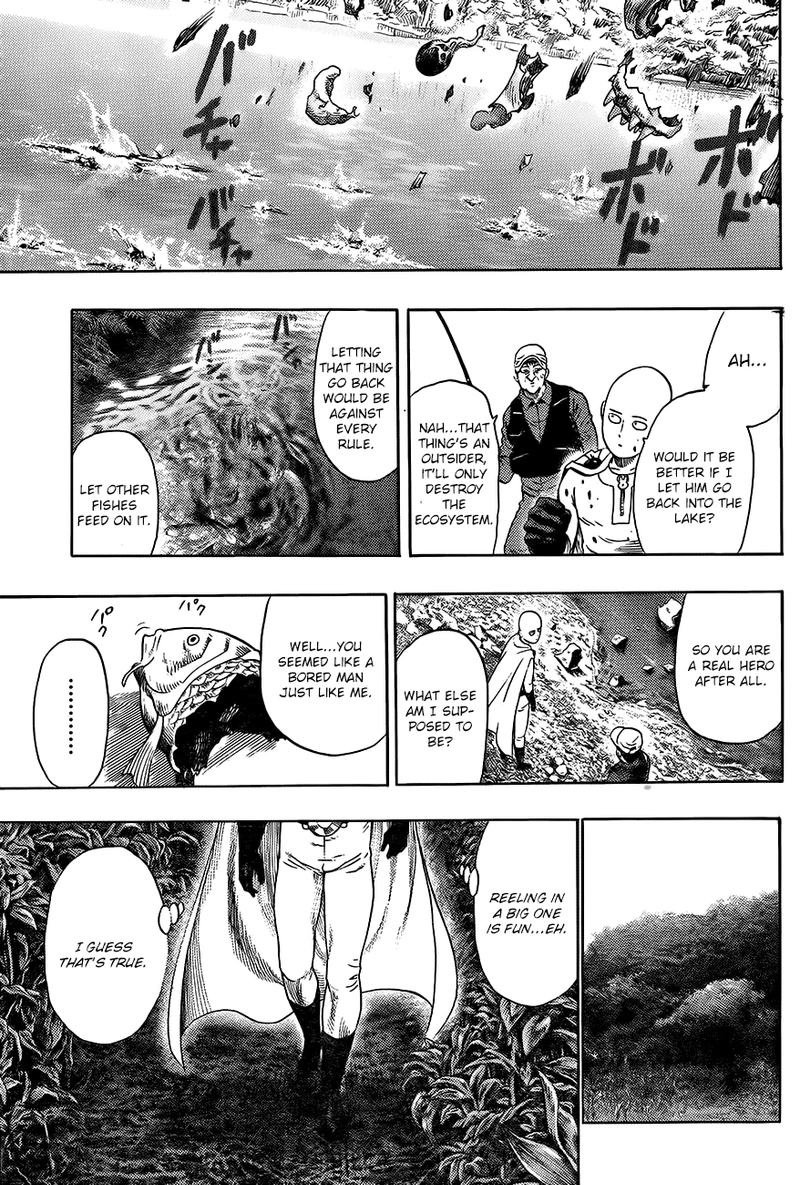One Punch Man Manga Chapter 47.6 page 9 - Catch & Smash | Volume 9 Extras