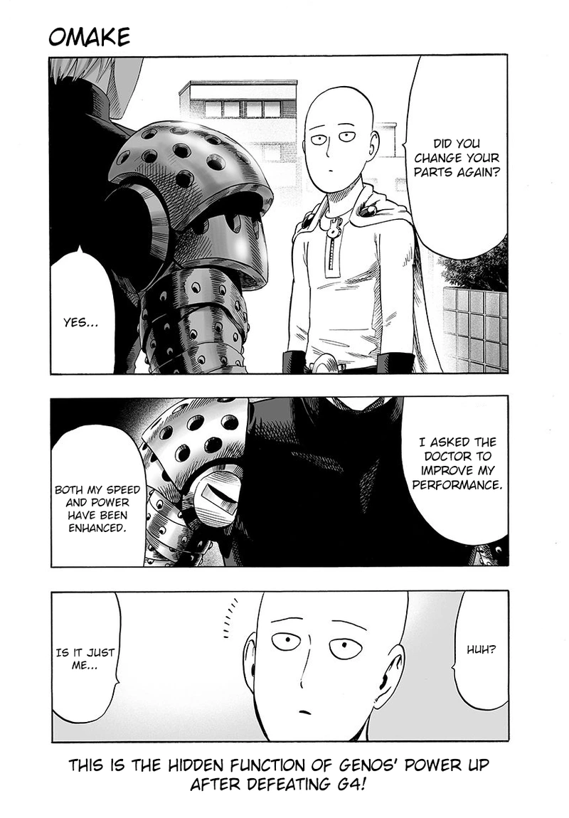 One Punch Man Manga Chapter 47.7 page 1 - Online Extra