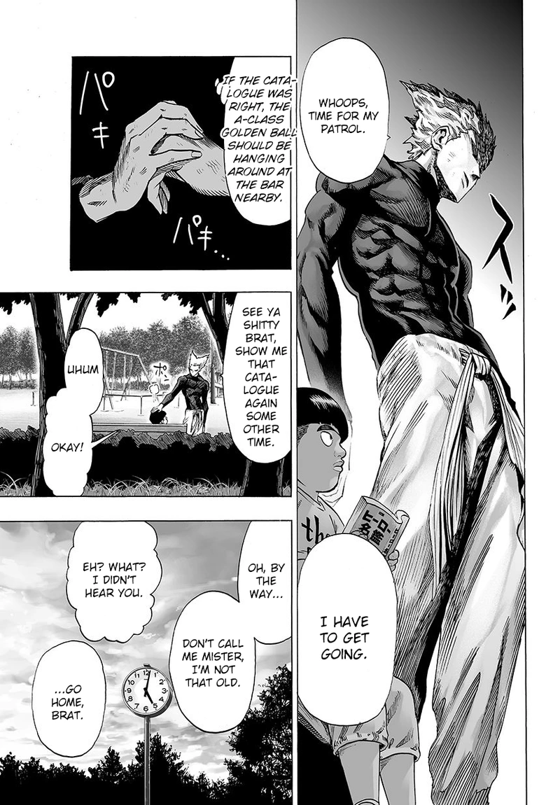One Punch Man Manga Chapter 49 page 4 - I'm Bored Anyway