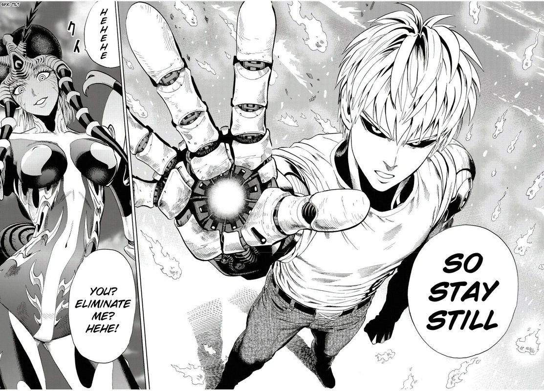 One Punch Man Manga Chapter 5 page 19 - Itch Explosion