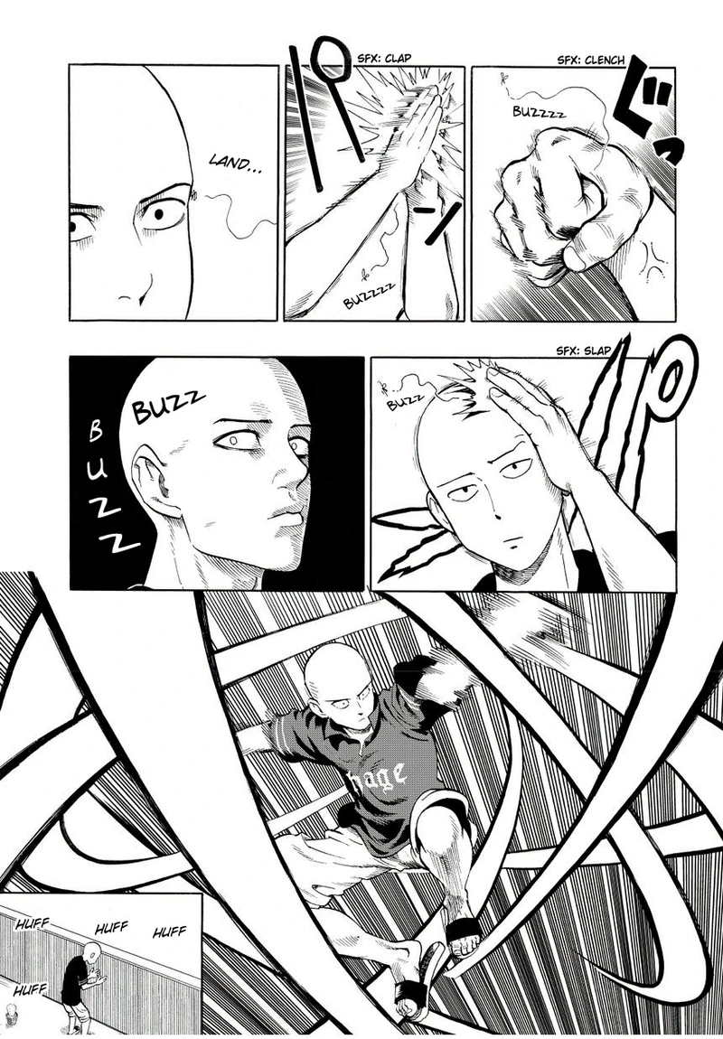 One Punch Man Manga Chapter 5 page 5 - Itch Explosion