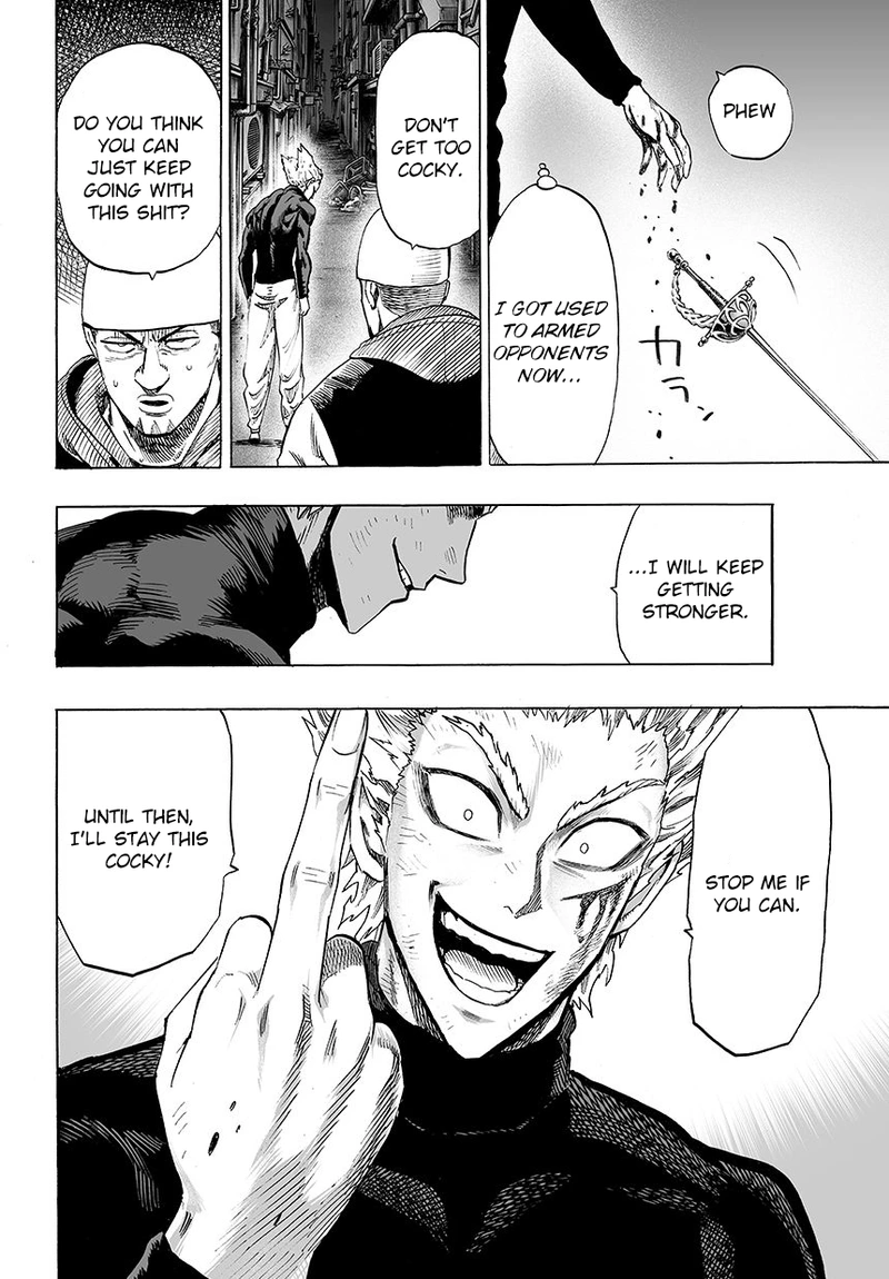 One Punch Man Manga Chapter 50 page 23 - Ride in Tone!