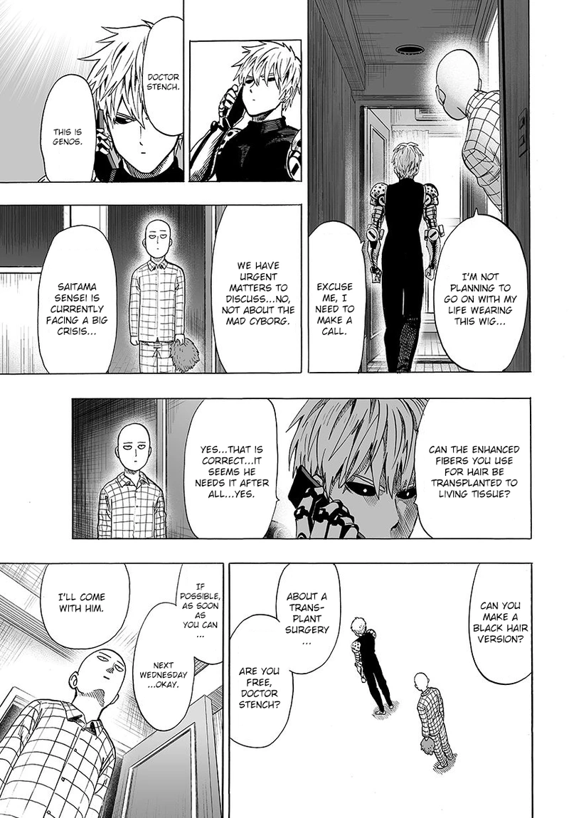 One Punch Man Manga Chapter 51 page 14 - Headgear