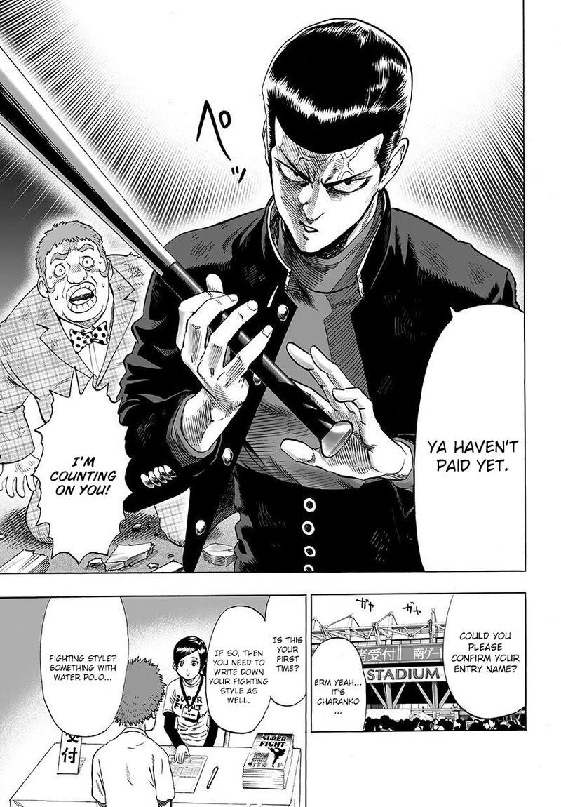 One Punch Man Manga Chapter 52 page 13 - Don't Put It Back!