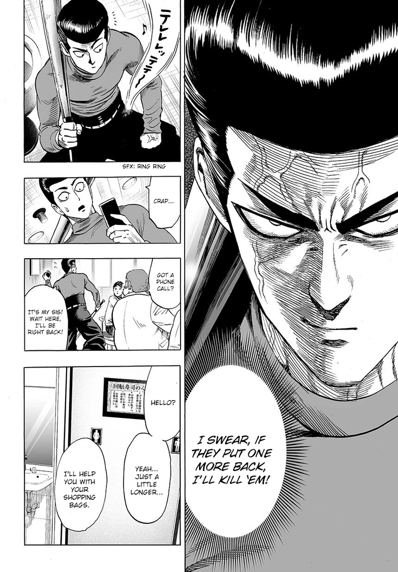 One Punch Man Manga Chapter 52 page 8 - Don't Put It Back!
