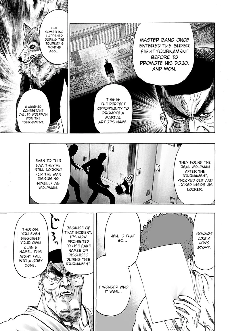 One Punch Man Manga Chapter 53 page 6 - Waiting Room