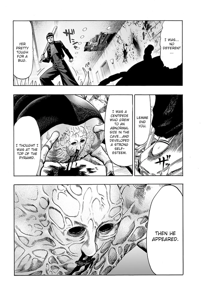 One Punch Man Manga Chapter 54 page 4 - Centipede