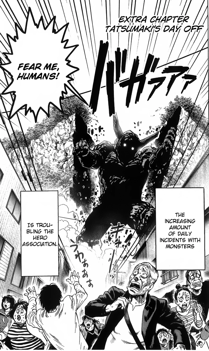 One Punch Man Manga Chapter 55.6 page 1 - Tatsumaki's Day Off | Volume 10 Extras