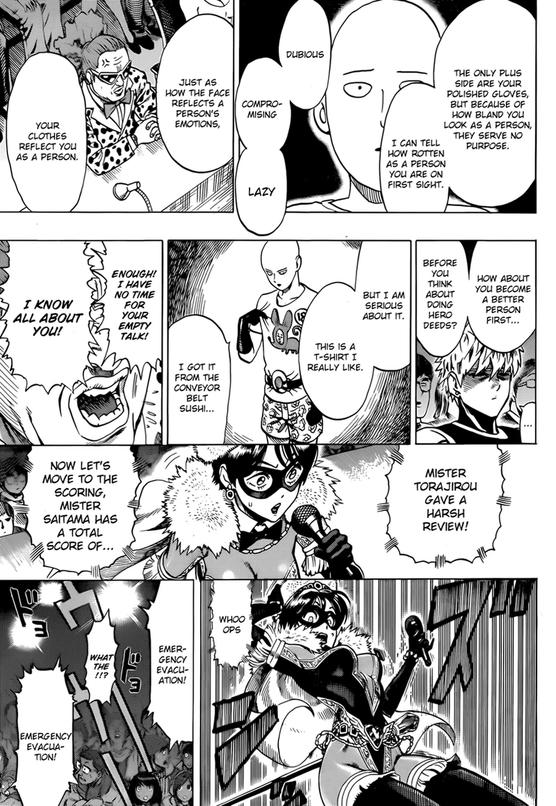 One Punch Man Manga Chapter 55.7 page 12 - Sense | Volume 10 Extras