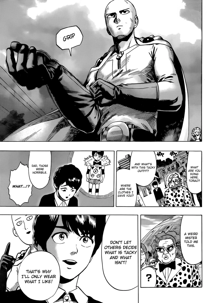 One Punch Man Manga Chapter 55.7 page 19 - Sense | Volume 10 Extras