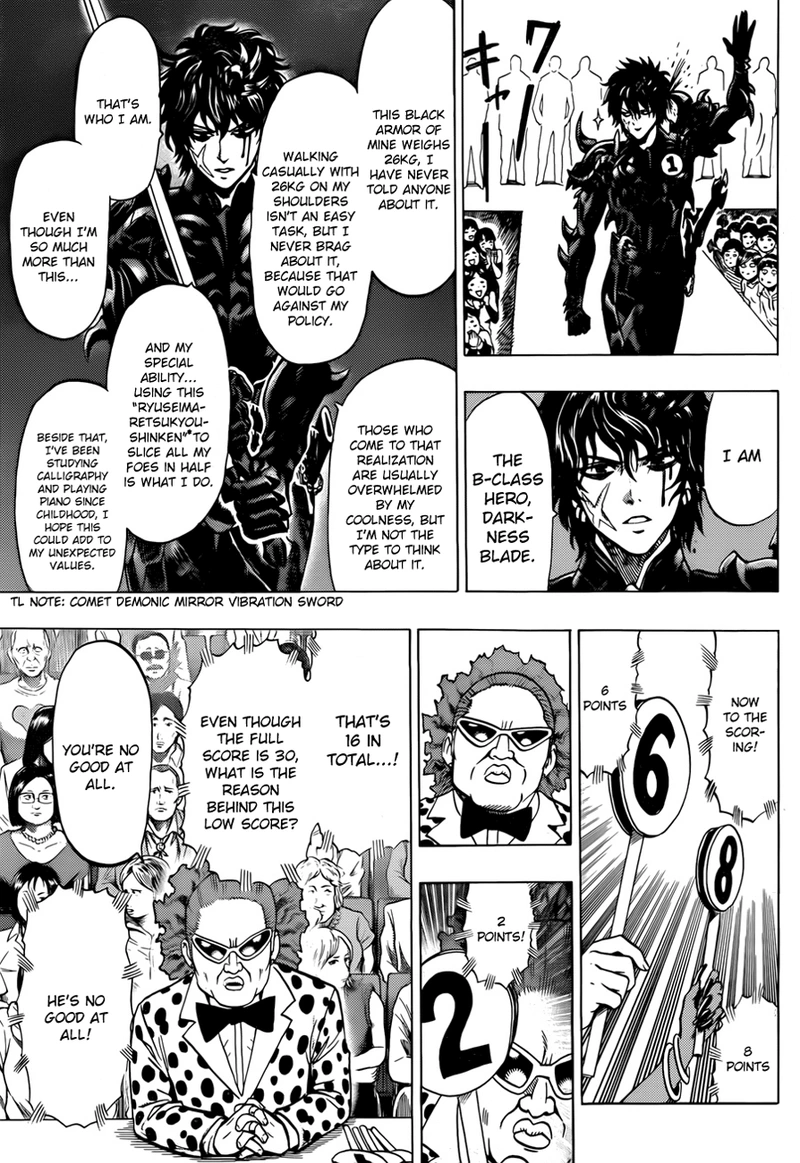 One Punch Man Manga Chapter 55.7 page 8 - Sense | Volume 10 Extras