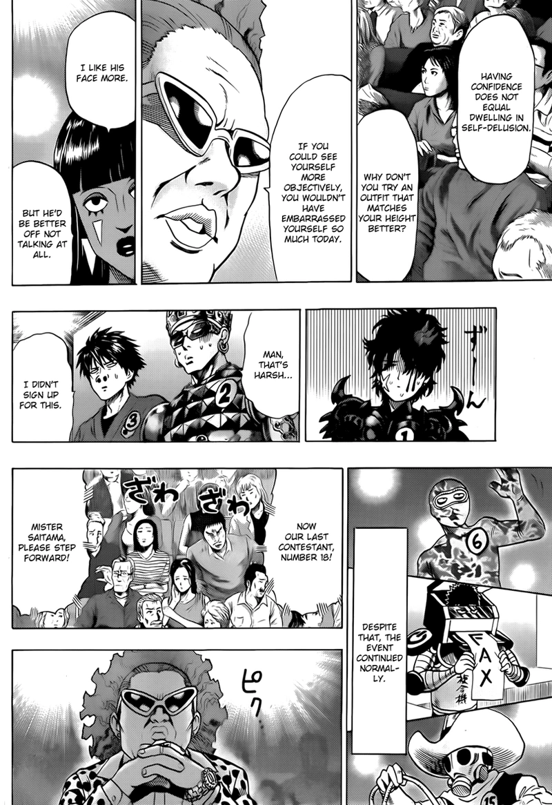 One Punch Man Manga Chapter 55.7 page 9 - Sense | Volume 10 Extras