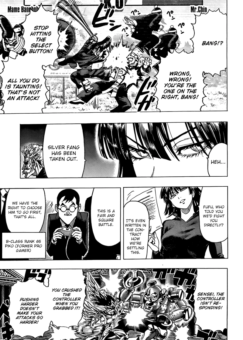 One Punch Man Manga Chapter 55.8 page 11 - Numbers | Volume 10 Extras