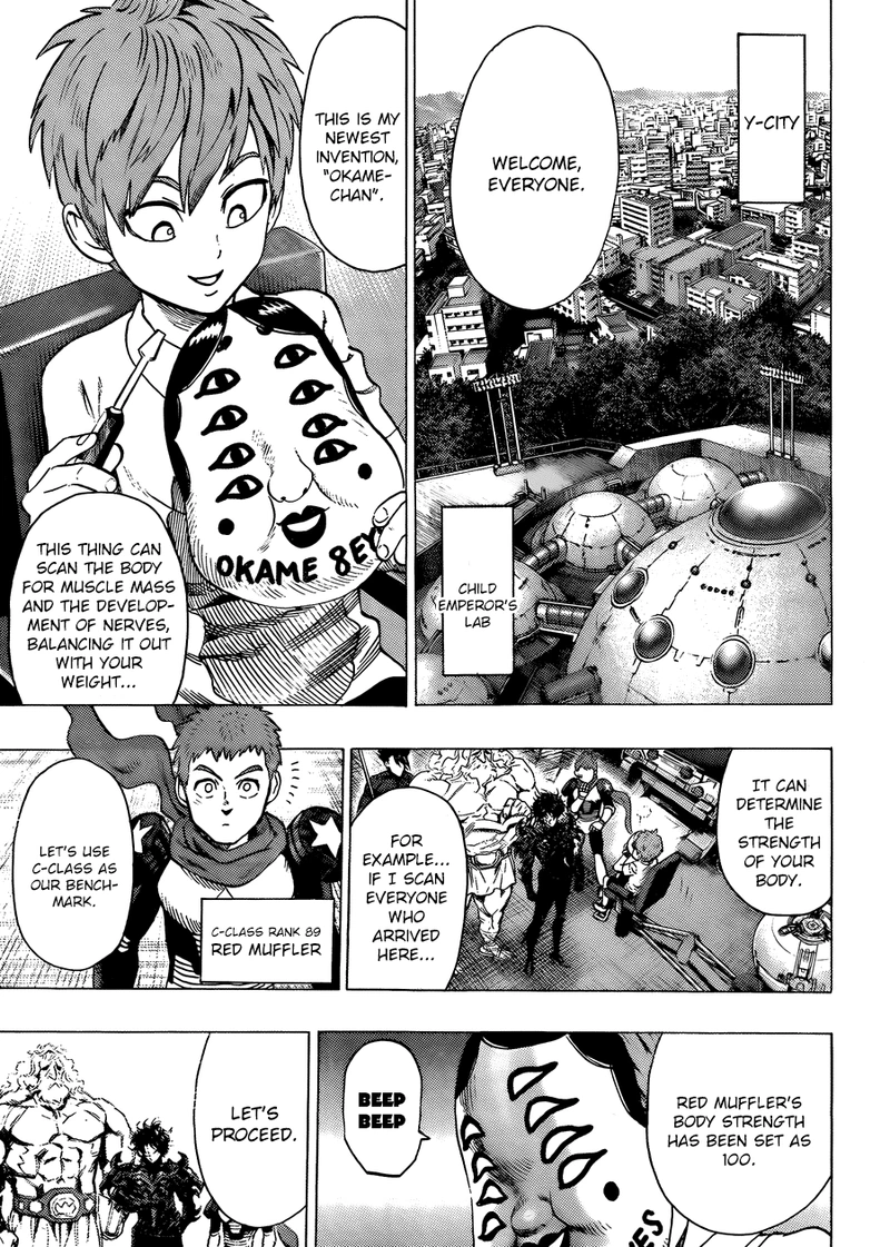 One Punch Man Manga Chapter 55.8 page 13 - Numbers | Volume 10 Extras