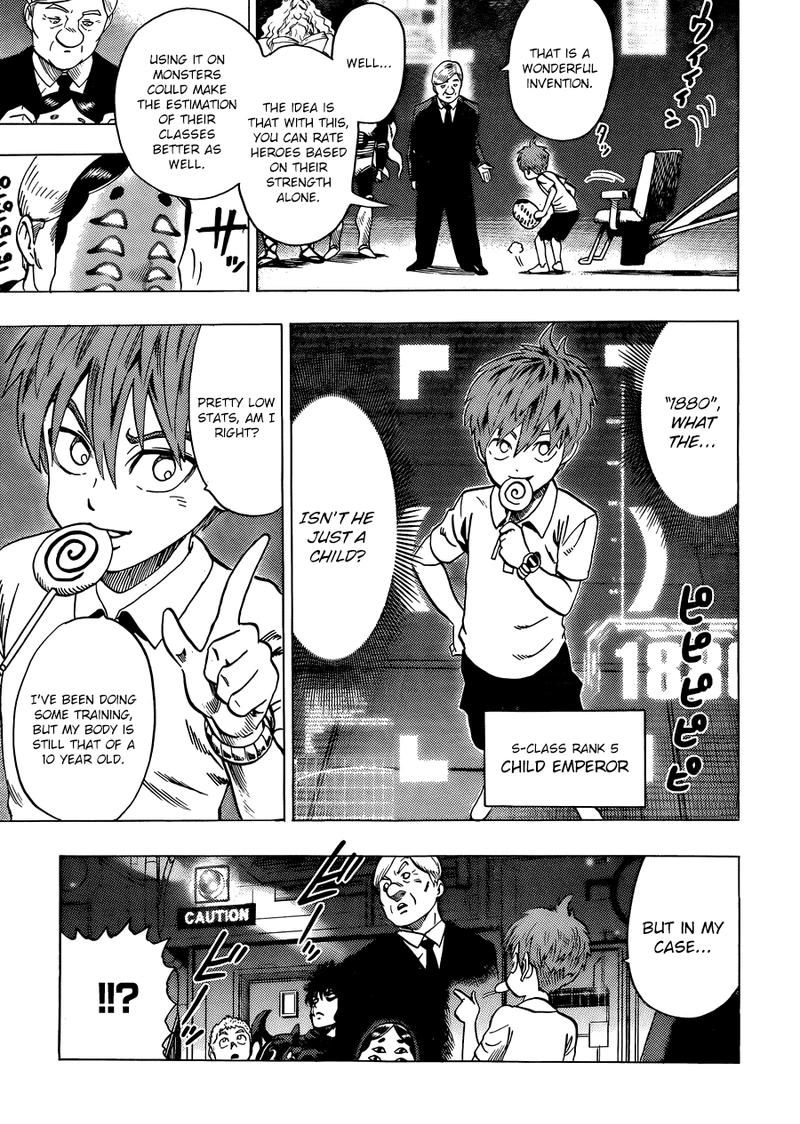 One Punch Man Manga Chapter 55.8 page 15 - Numbers | Volume 10 Extras