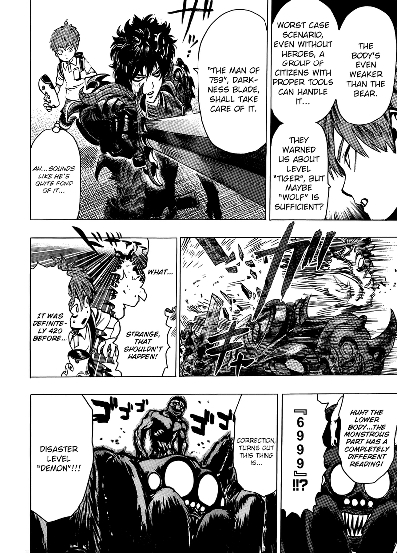 One Punch Man Manga Chapter 55.8 page 18 - Numbers | Volume 10 Extras