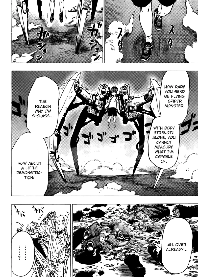 One Punch Man Manga Chapter 55.8 page 23 - Numbers | Volume 10 Extras