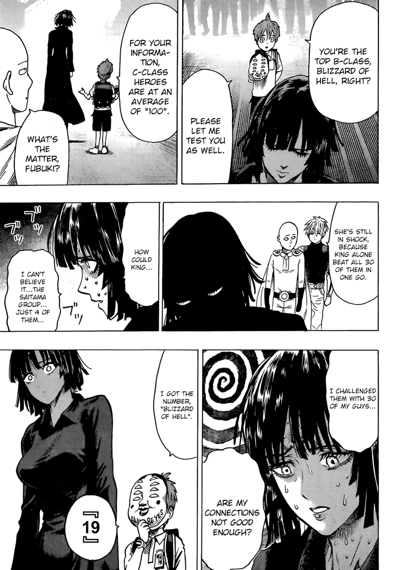 One Punch Man Manga Chapter 55.8 page 26 - Numbers | Volume 10 Extras