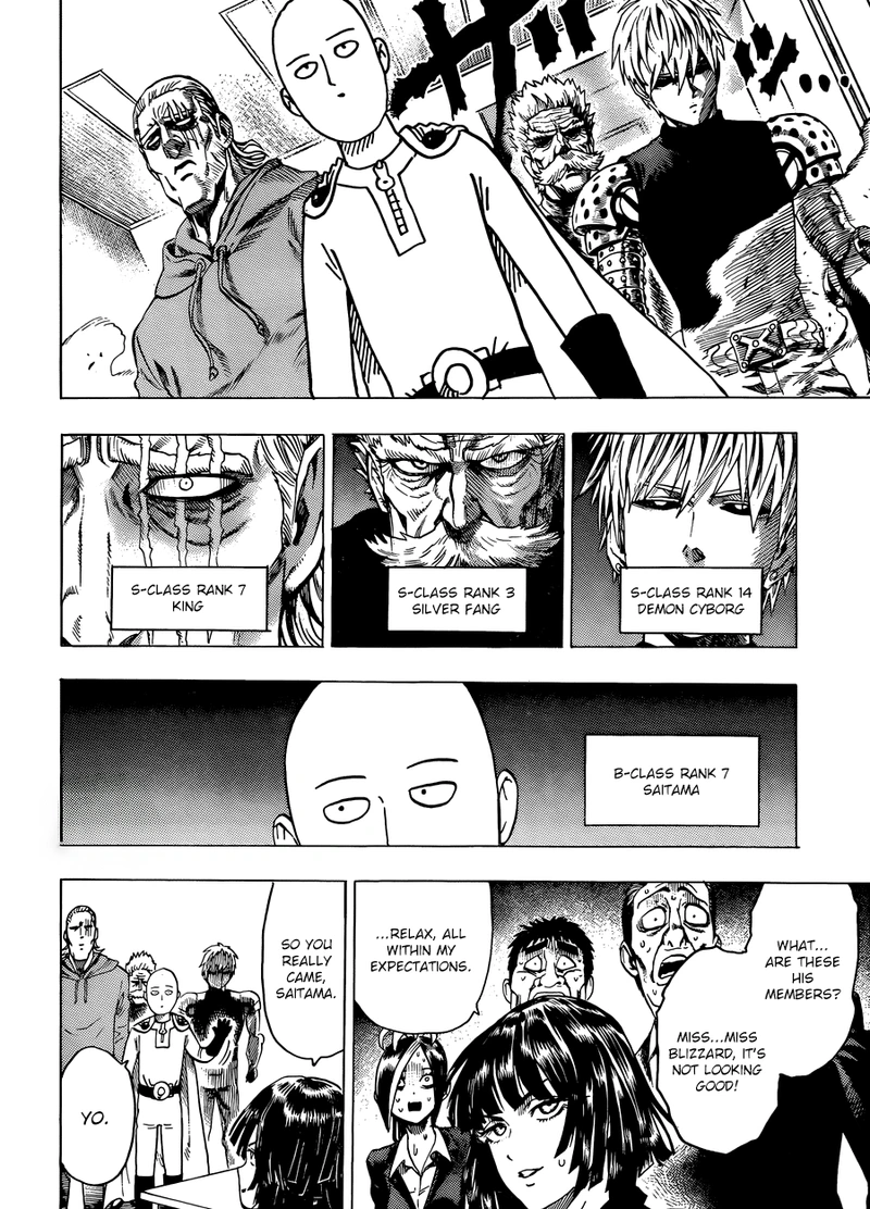 One Punch Man Manga Chapter 55.8 page 8 - Numbers | Volume 10 Extras