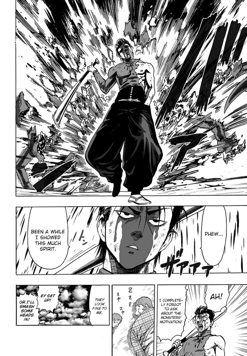 One Punch Man Manga Chapter 55 page 14 - Fighting Spirit