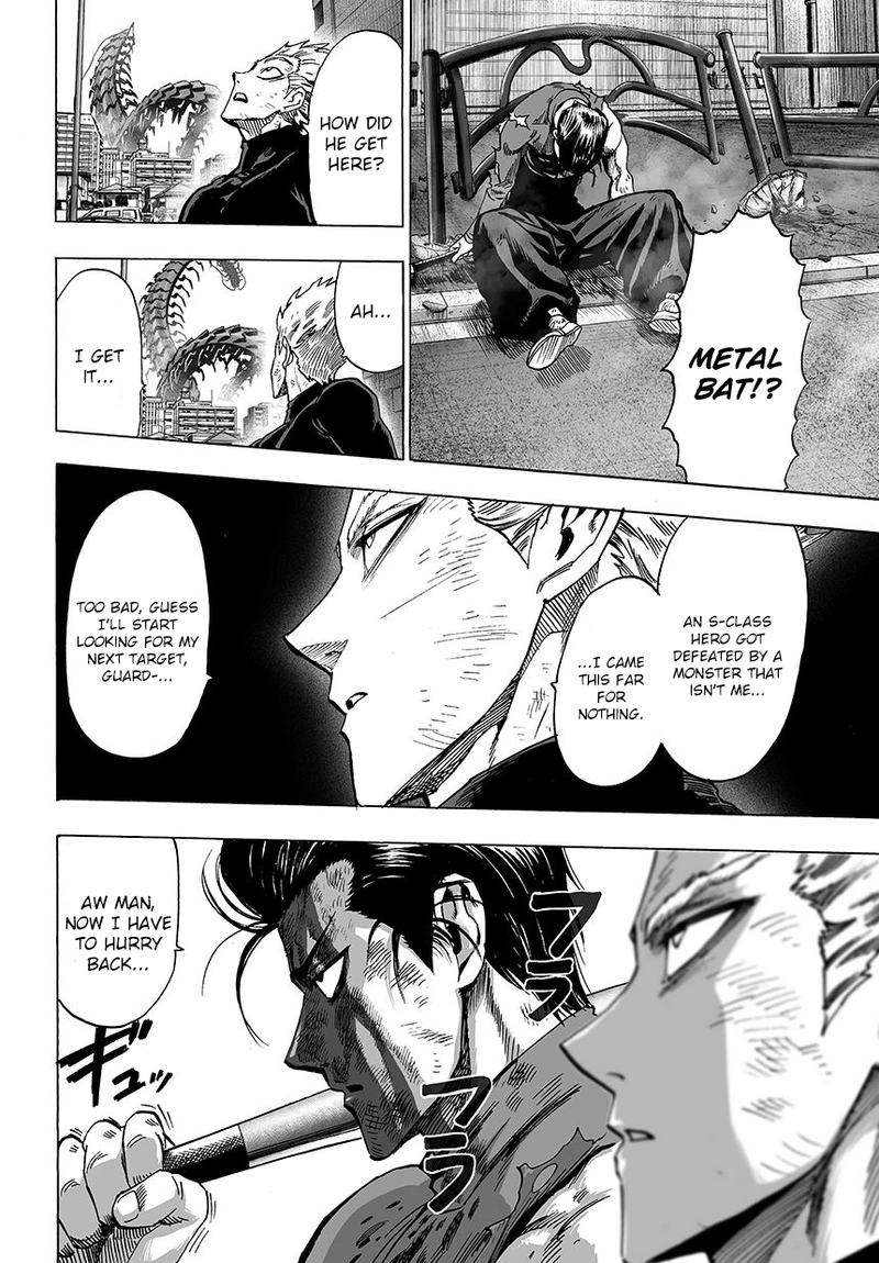 One Punch Man Manga Chapter 57 page 12 - Interruption