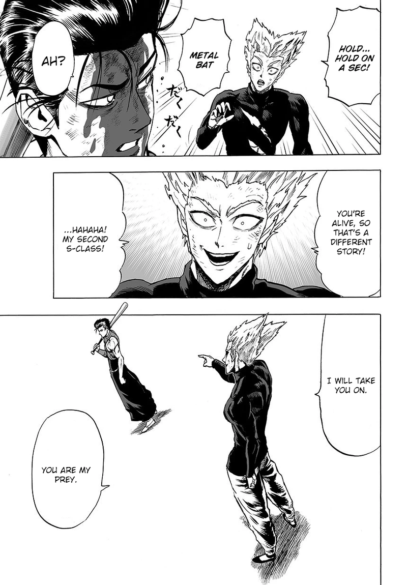 One Punch Man Manga Chapter 57 page 13 - Interruption