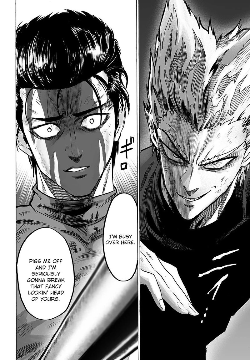 One Punch Man Manga Chapter 57 page 16 - Interruption