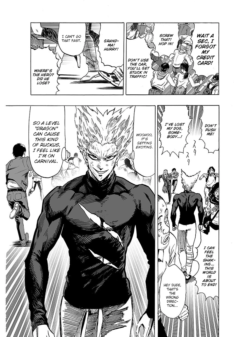 One Punch Man Manga Chapter 57 page 9 - Interruption