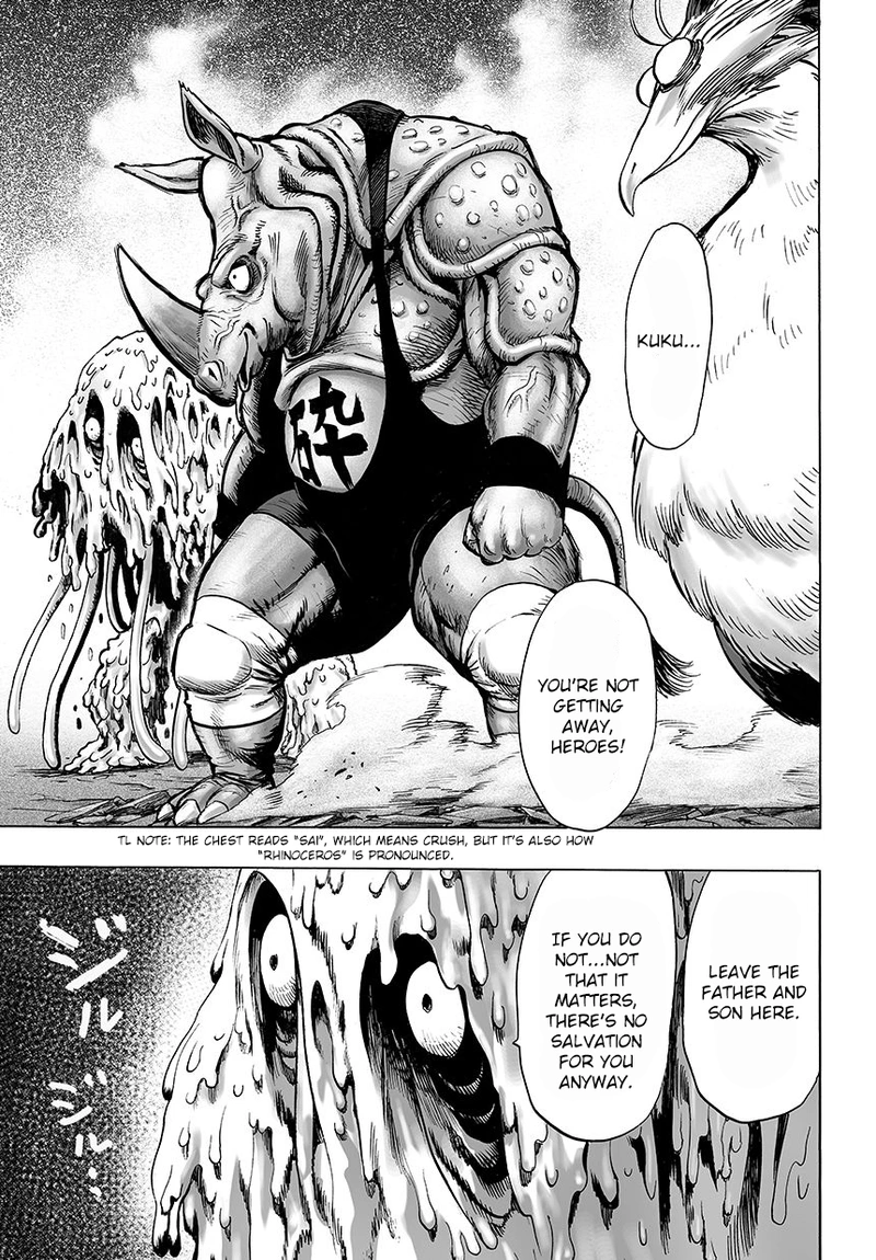 One Punch Man Manga Chapter 58 page 12 - Giant Insect