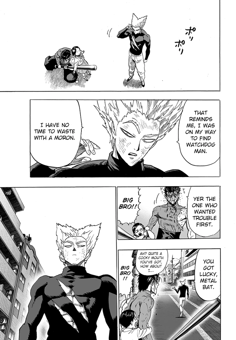 One Punch Man Manga Chapter 58 page 47 - Giant Insect