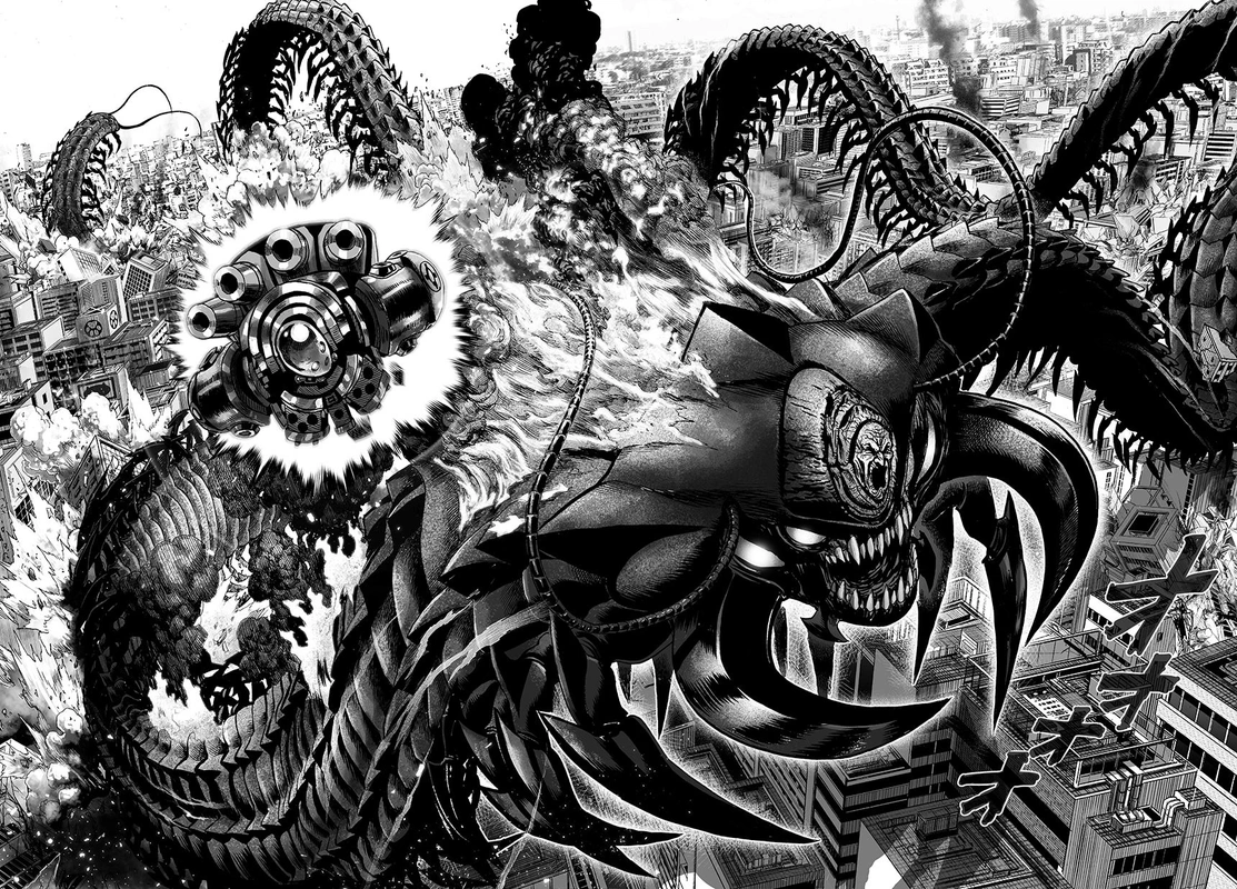 One Punch Man Manga Chapter 58 page 8 - Giant Insect