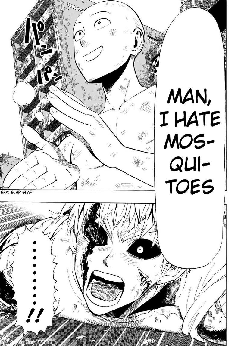 One Punch Man Manga Chapter 6 page 23 - Saitama