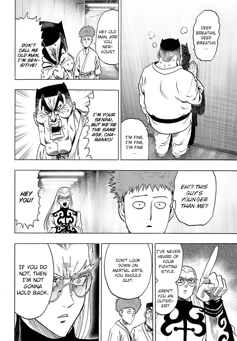 One Punch Man Manga Chapter 60 page 14 - Entering the Stadium