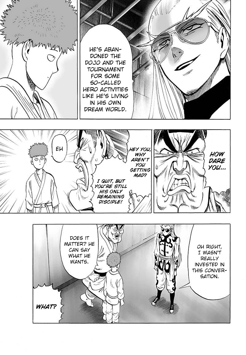 One Punch Man Manga Chapter 60 page 17 - Entering the Stadium