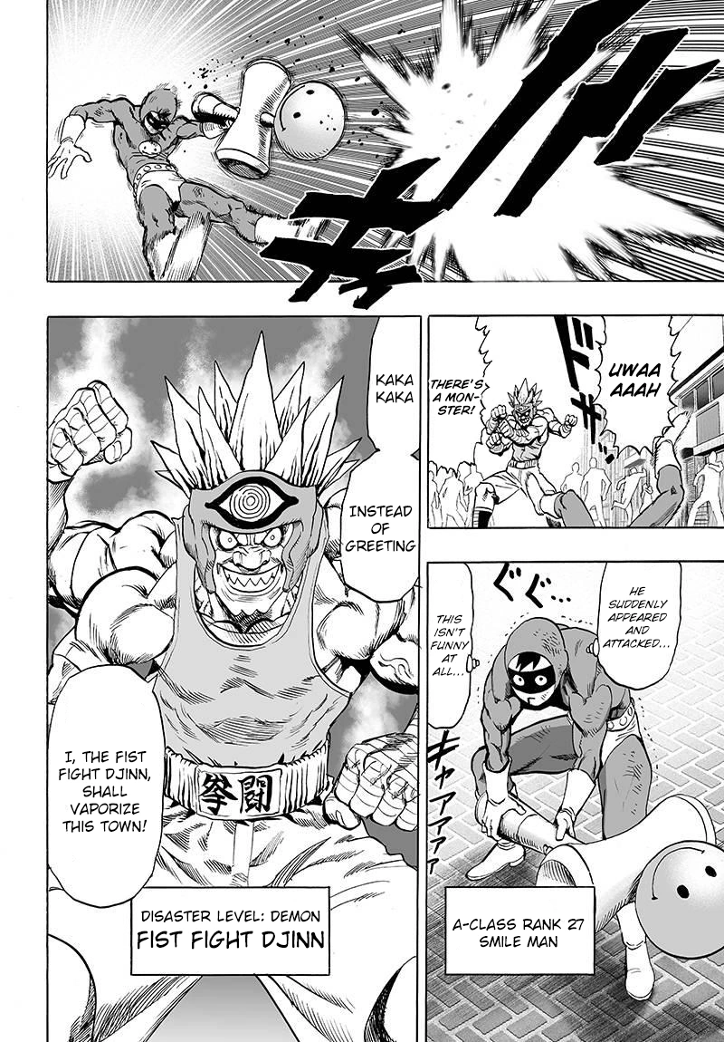 One Punch Man Manga Chapter 60 page 20 - Entering the Stadium