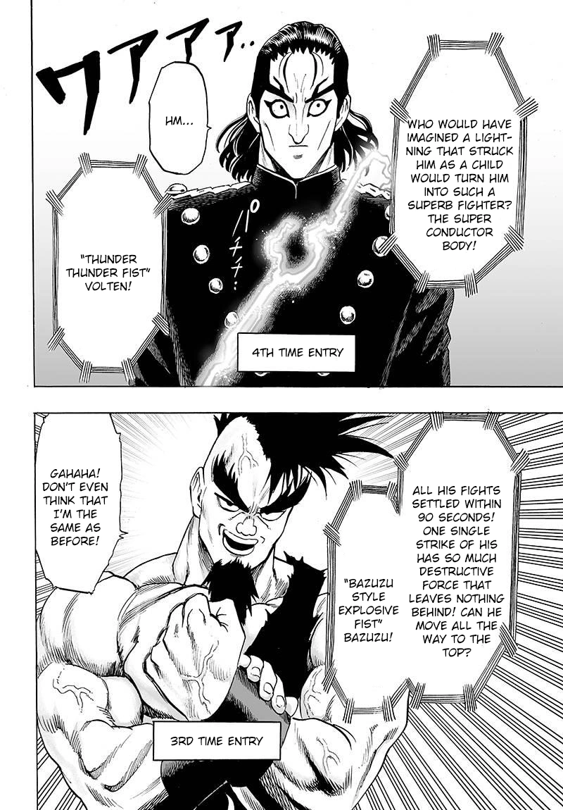 One Punch Man Manga Chapter 60 page 4 - Entering the Stadium