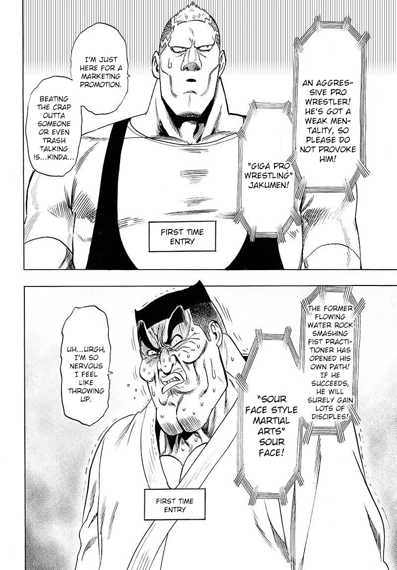 One Punch Man Manga Chapter 60 page 8 - Entering the Stadium