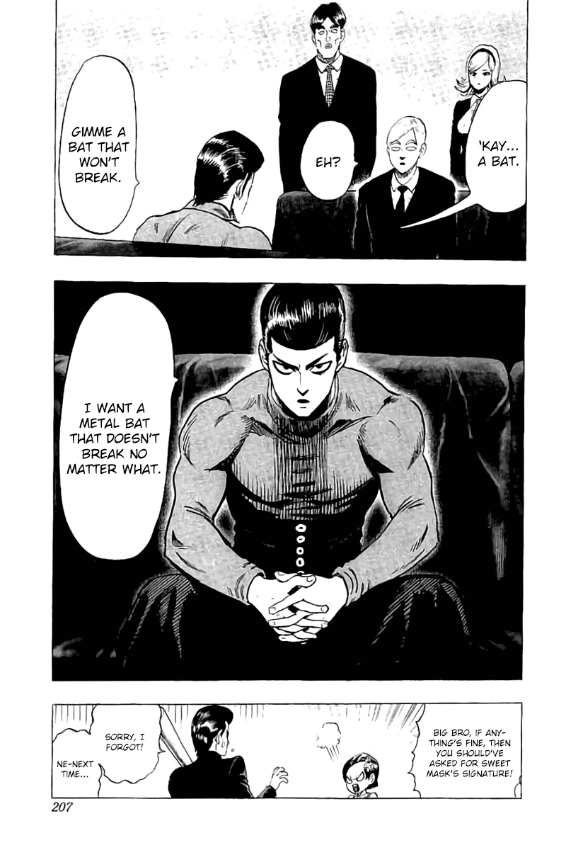 One Punch Man Manga Chapter 61.5 page 8 - Volume 11 Extras