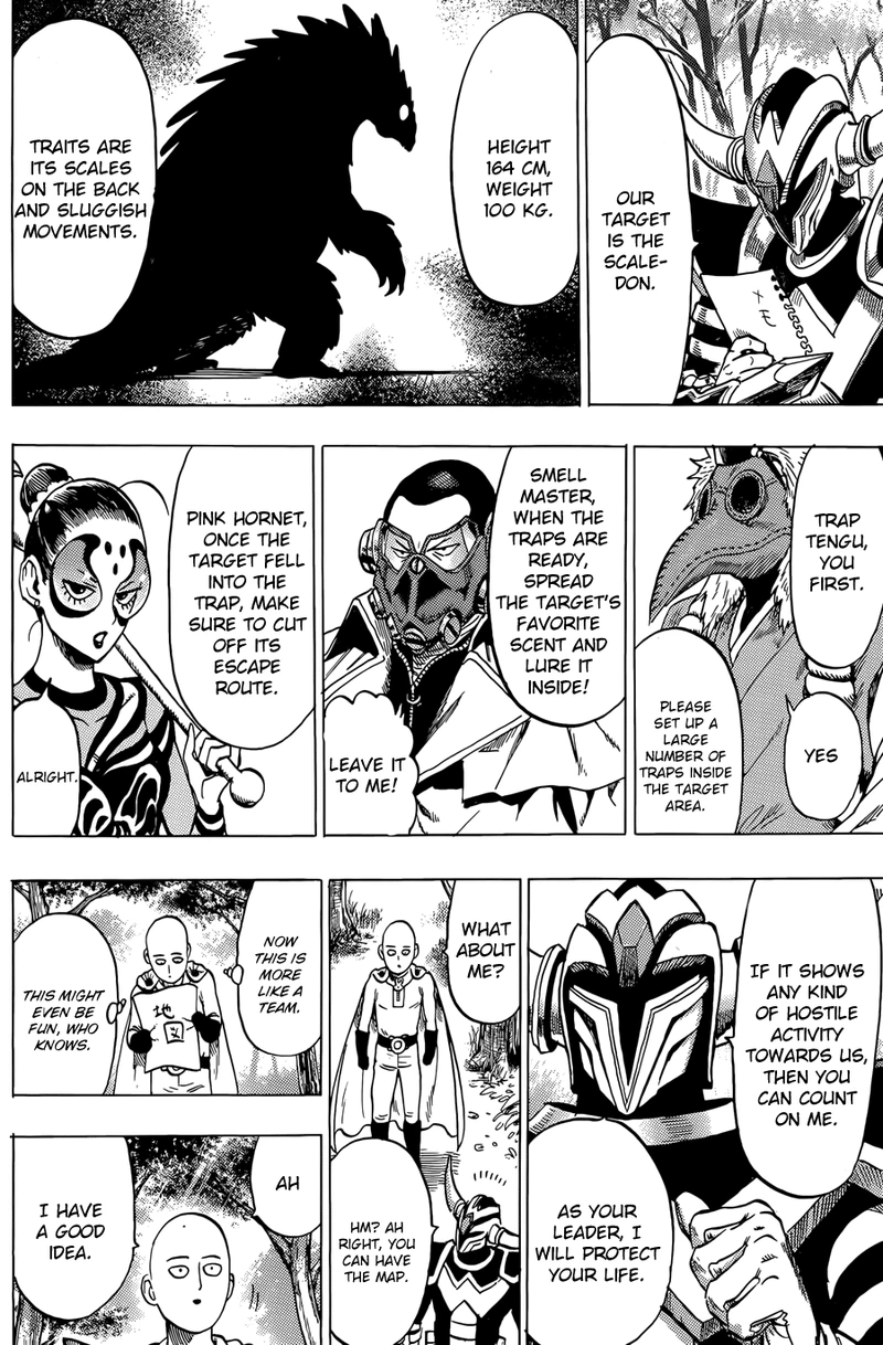 One Punch Man Manga Chapter 61.6 page 10 - Squadron | Volume 11 Extras